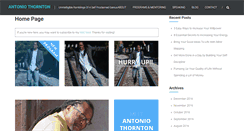 Desktop Screenshot of antoniothornton.com